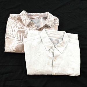 TWO Margaritaville Mens Hawaiian Shirts XL